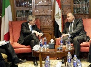 Italian Foreign Minister in Egypt to discuss Libya conflict