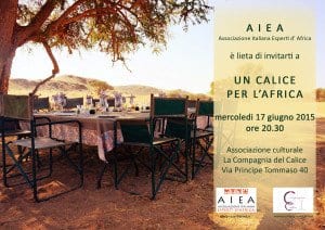 calice per l'Africa