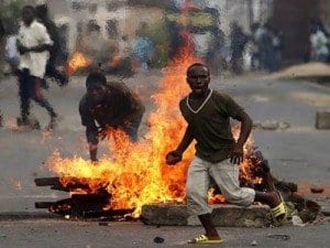 proteste in burundi