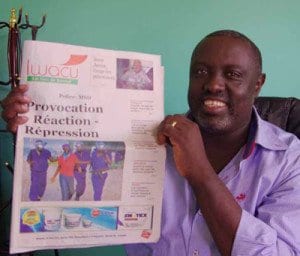 Il direttore del giornale, Antoine Kaburahe