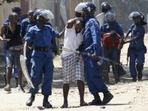 scontri in burundi