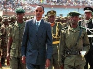 kagame e i militari ruandesi