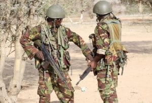 soldati keniani