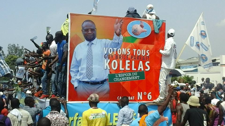 manifesto elettorale di Guy-Brice Parfait Kolélas