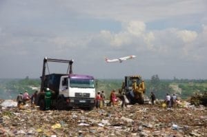 Mozambico, discarica di Maputo