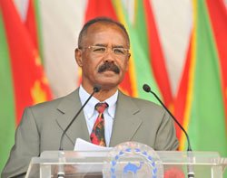 Isaias Afewerki, Presidente dell'Eritrea