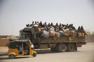 Camion di migranti