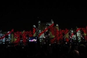 videomapping a dakar