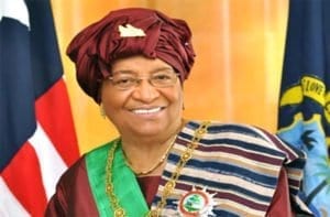 Il Presidente Ellen Johnson Sirleaf