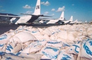 derrate alimentari per i rifugiati sudanesi
