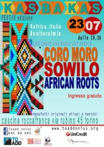 23 Luglio a Torino: Kas Ba Kas Fest