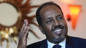 Il presidente somalo mohamud
