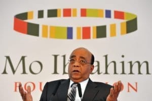 Sudanese born British businessman Mo Ibrahim