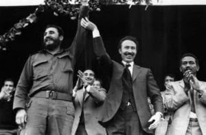 Fidel Castro con il leader algerino Houari Boumedienne