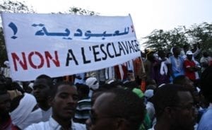 attivisti anti schiavitù in Mauritania