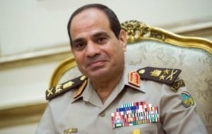 Il Presidente Abdel Fattah al Sisi