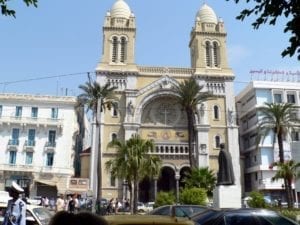 La cattedrale di Tunisi