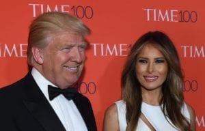 Donald e Melania Trump