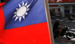 La bandiera taiwanese