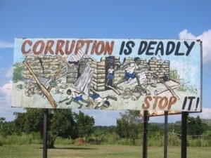 Manifesto anti corruzione