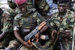 rivolta militari in Costa d'Avorio