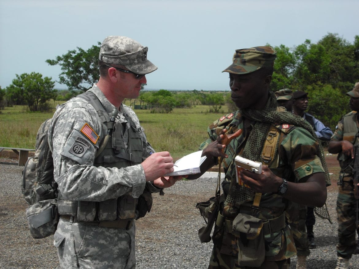 soldati Usa in Ghana