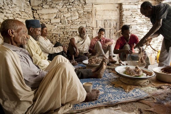 il capretto viene servito ai monaci