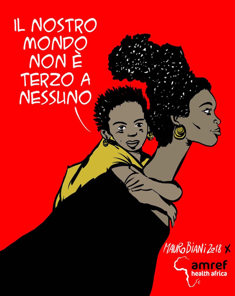 Amref da qualche mese punta sulla mobilitazione del mondo digital, attraverso un video, La Banca dei Sogni,