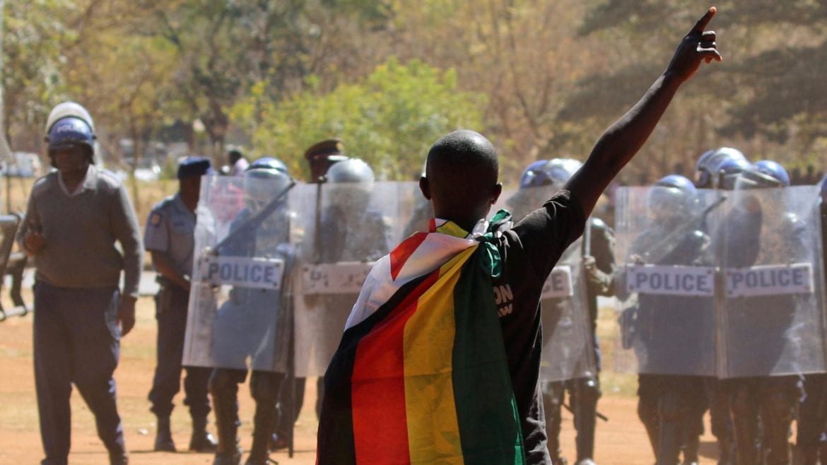 zimbabwe proteste