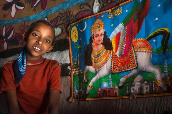 Etiopia: le colorate case degli Halaba