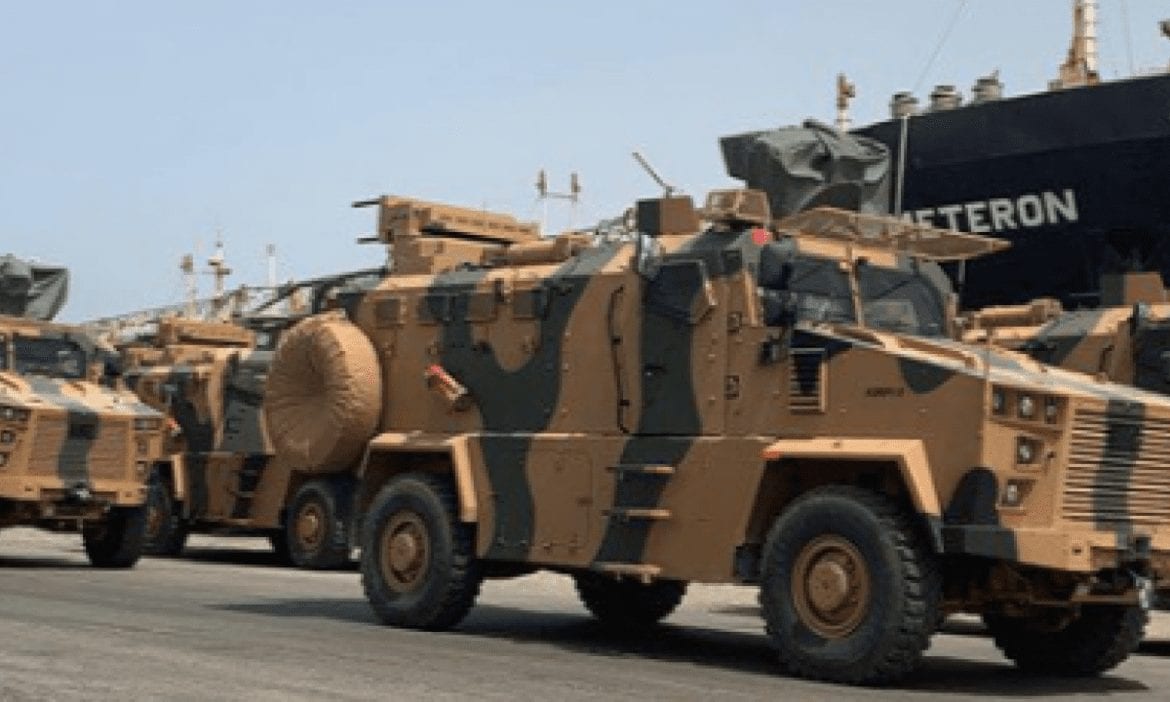 mezzi turchi per i libici