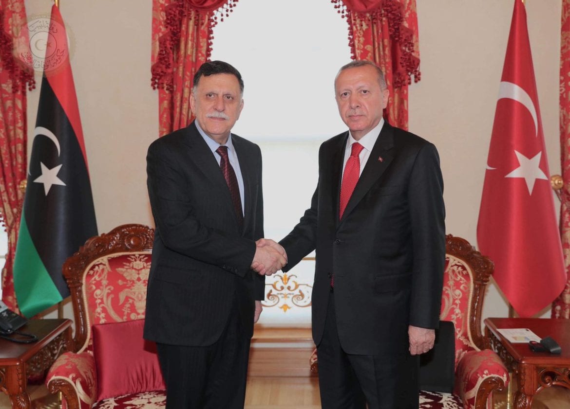 erdogan e al sarraj
