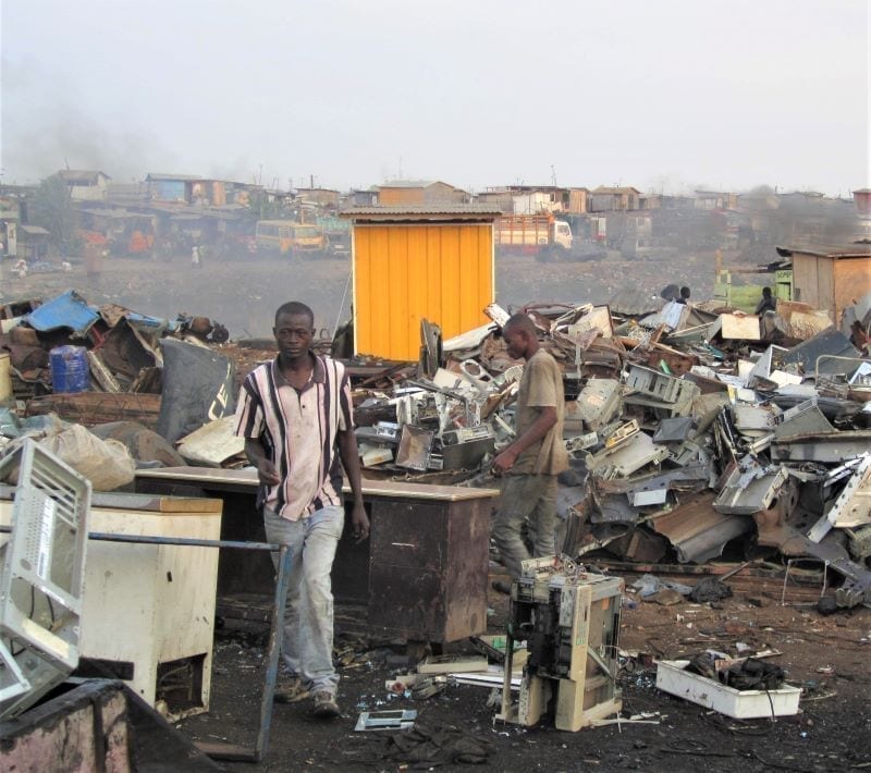 rifiuti elettronici Agbogbloshie