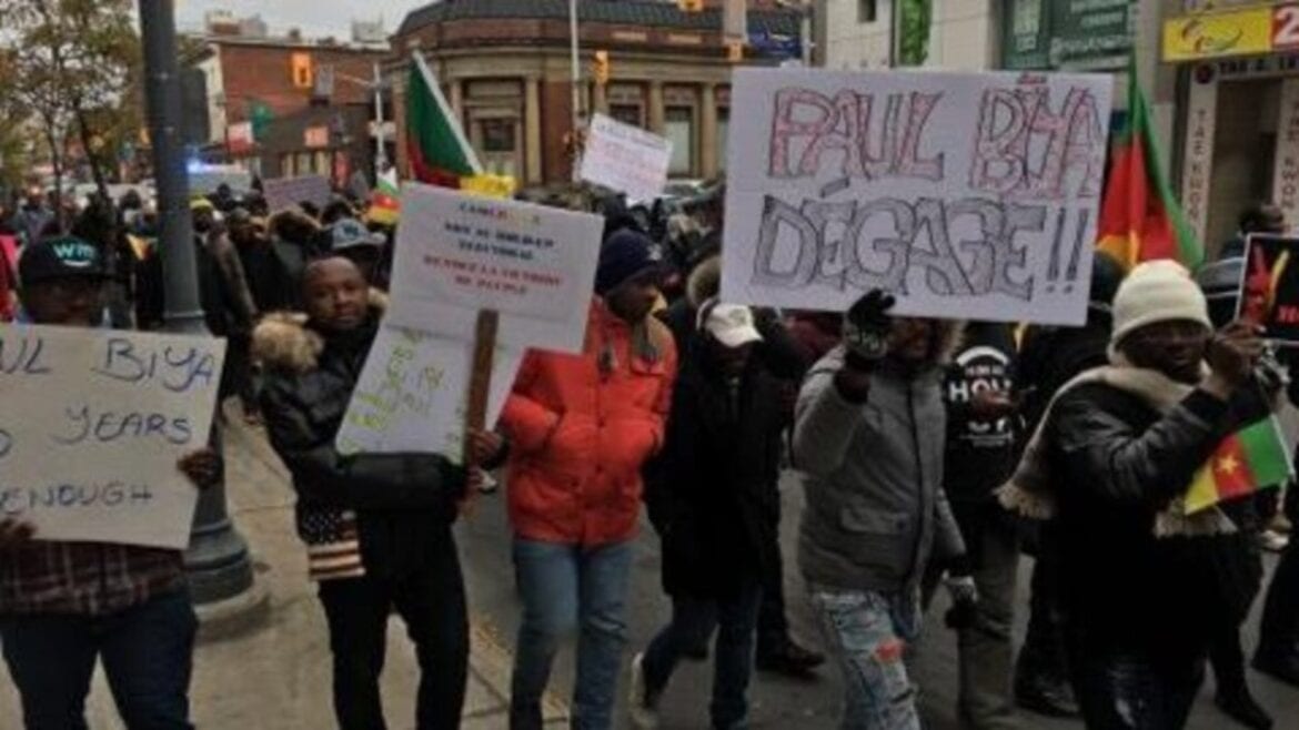 manifestazioni camerun