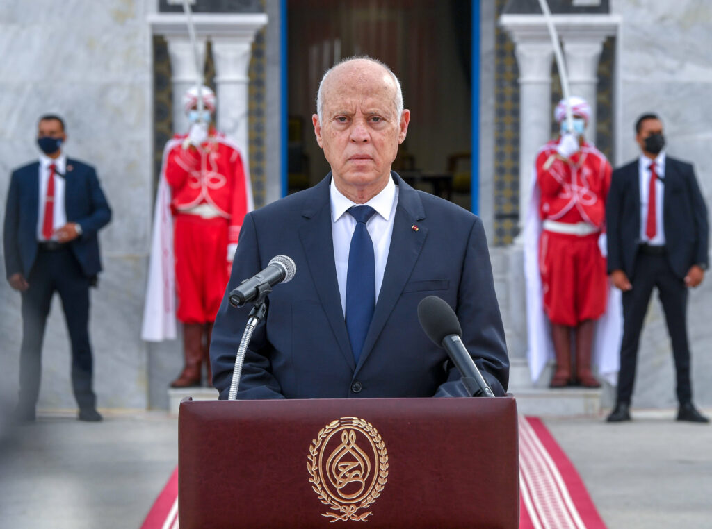 il presidente Kais Saied