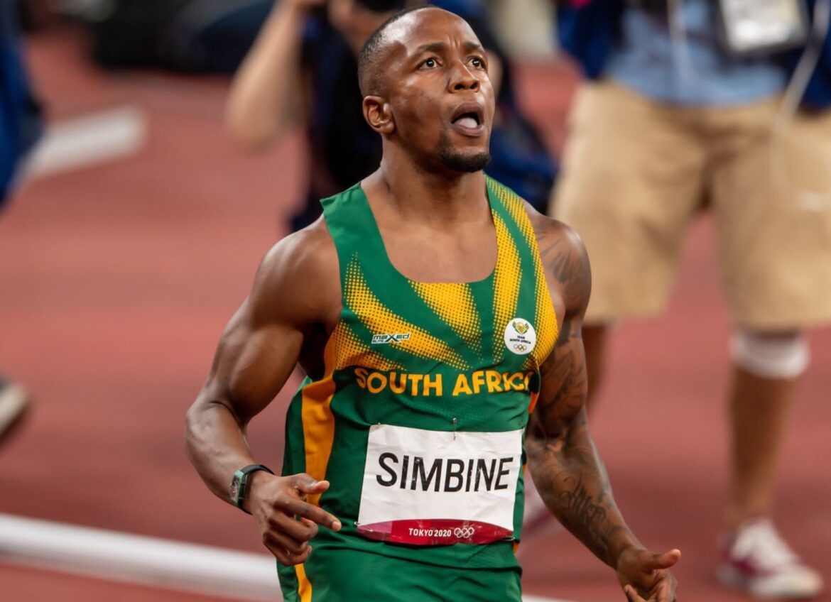 Akani Simbine.