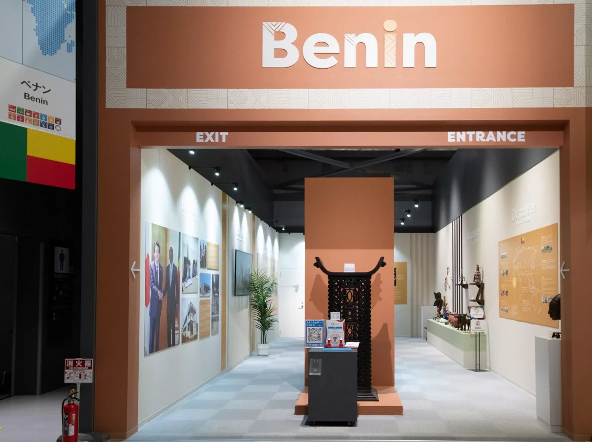Il Benin trionfa nel design all’expo giapponese