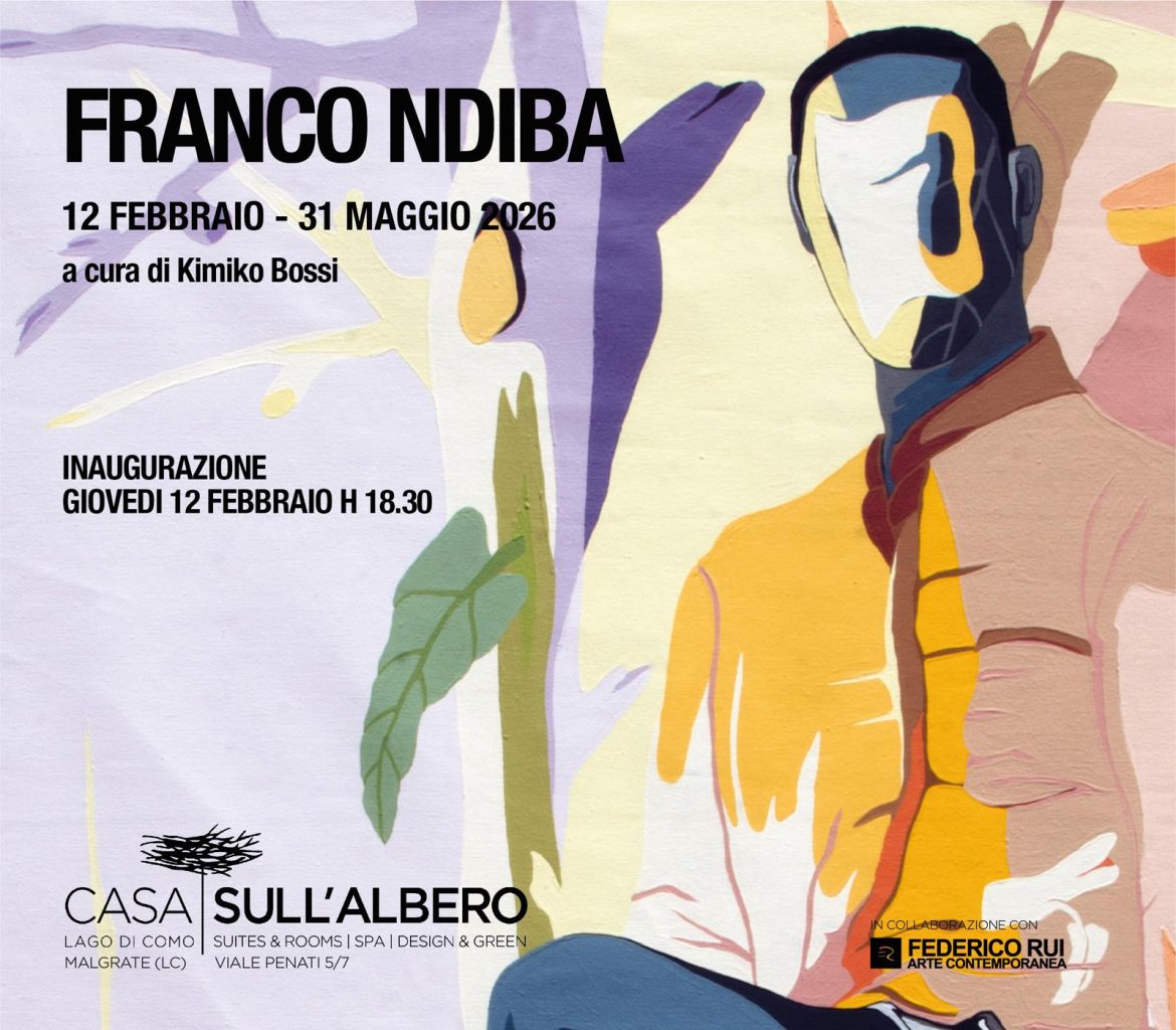 La mostra di Franco Ndiba sul lago di Como Como