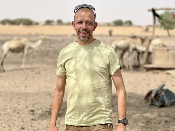 Joseph Figueira Martin in southern Mauritania in May 2022. © 2022 Private