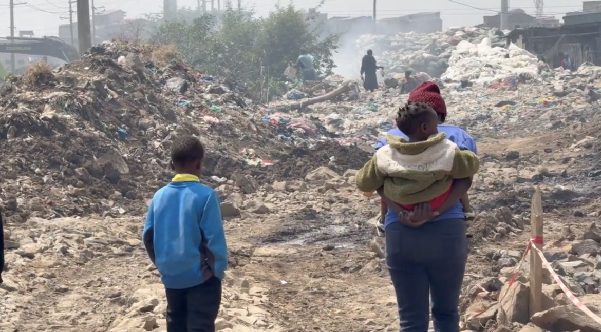 La discarica di Dandora, a Nairobi, Kenya