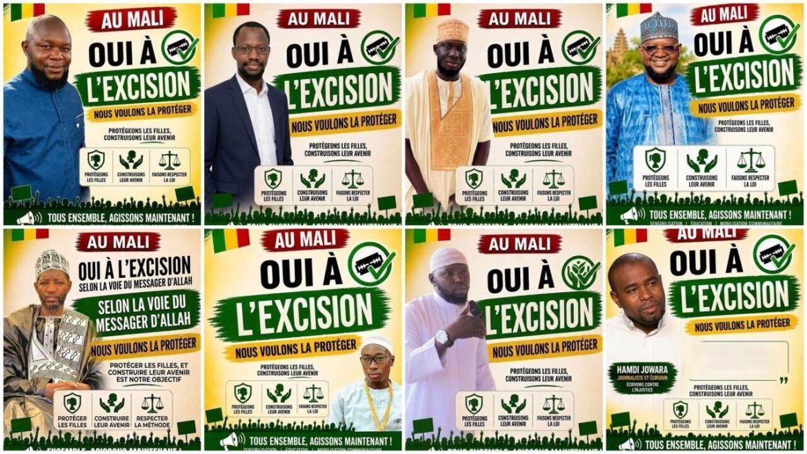 Manifesti social pro mutilzazioni genitali femminili in Mali