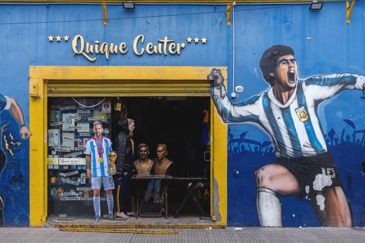 messi e maradona