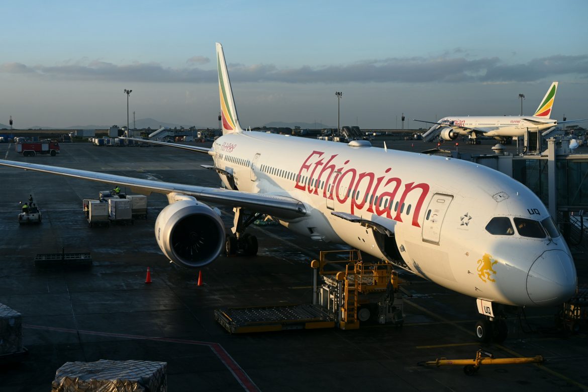 Un aereo Ethiopian