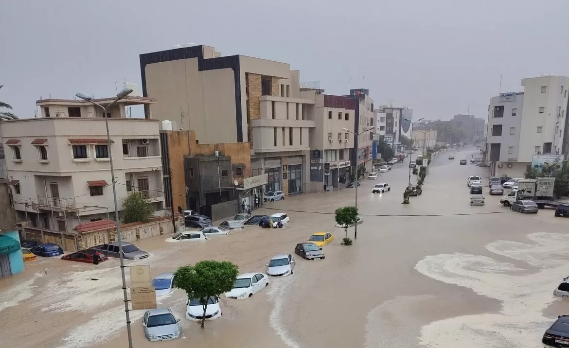 Alluvione a Tripoli